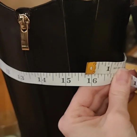 Banana Republic dark chocolate brown wide calf boots - Picture 10 of 10